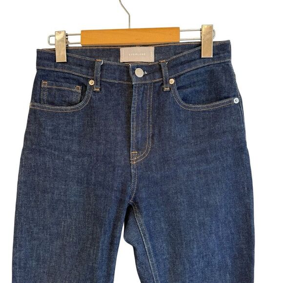 Everlane High Rise Ankle Dark Wash Jeans Size 26 - Picture 2 of 6